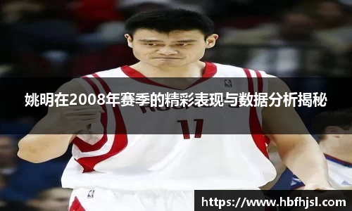 姚明在2008年赛季的精彩表现与数据分析揭秘